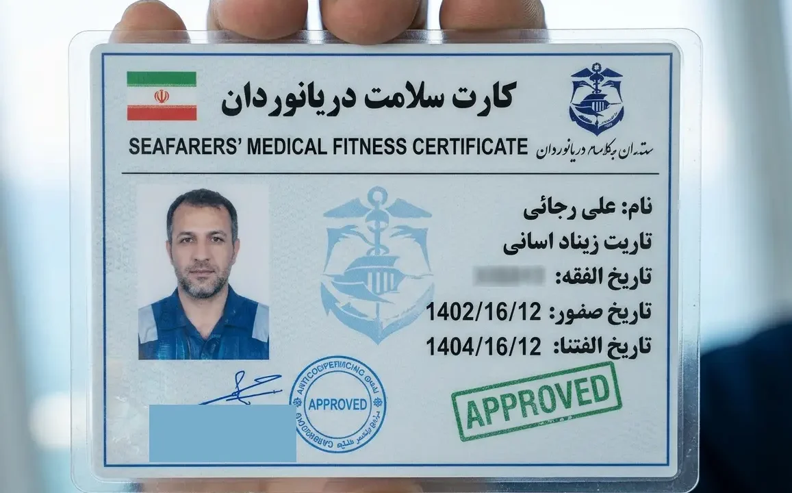 چگونه کارت سلامت دریانوردی دریافت کنیم؟